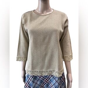 Lisa Originals Metallic Top-Small